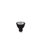 MR16 Led lamp Ø 5 cm LED Dimb. GU10 1x5W 3000K Zwart