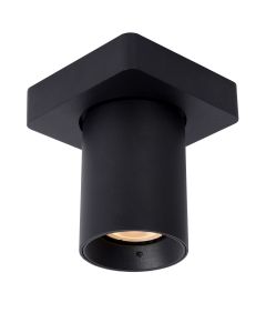NIGEL Plafondspot LED Dim to warm GU10 1x5W 2200K/3000K Zwart
