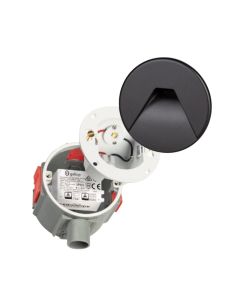 BW0010-04 LED-trapverlichting 1W 2700K IP20 Zwart
