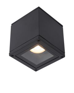 AVEN Plafondspot Badkamer 1xGU10 IP65 Zwart