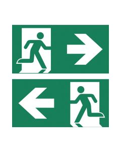 TIC pictogram-B man pijl rechts dubbelzijdig