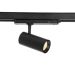 3-fase railspot 8W 3000/3500/4000K 45º dimbaar - Zwart