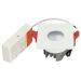 BM100-11 Vierkant vast IP44 Frosted Wit