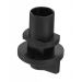 XTAK 146 M6 schroef inzetnippel rail - Zwart
