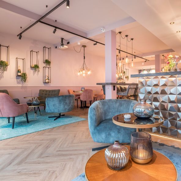LED railverlichting horeca restaurant zwart
