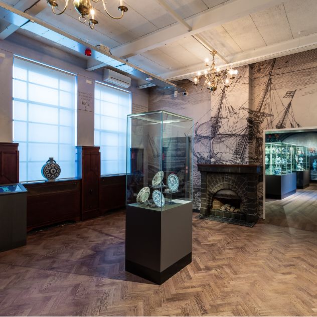 Bekijk onze LED verlichting in het Delfts Blauw museum Het Delfts Blauw museum